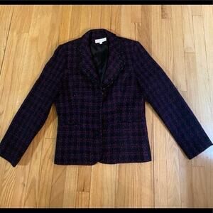 CASUAL CORNER WOMENS “TWEED” JACKET SIZE 10